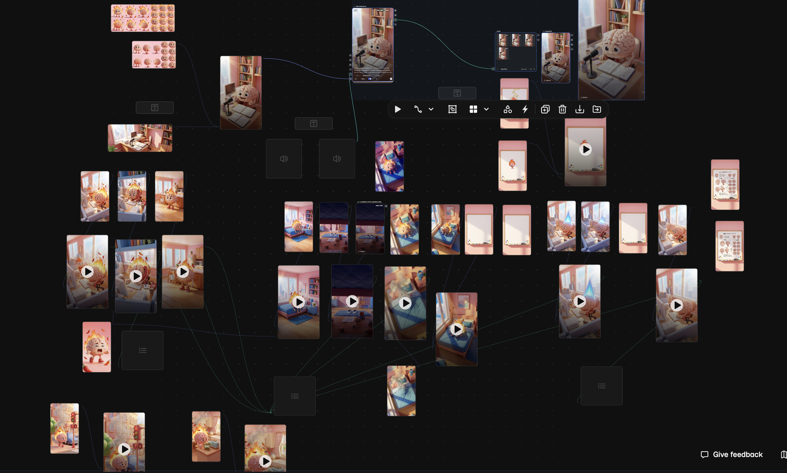 Pixar style animation workflow